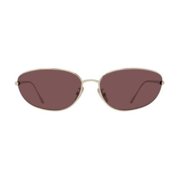 NEW LOEWE SUNGLASSES GOLD WOMEN EYEWEAR LOEWE LW40164U 32U main image 4